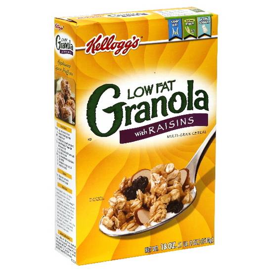 Kellogg's Granola With Raisins Multi Grain Cereal Delivery Near You