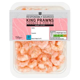 Co-op Cooked King Prawns 150g