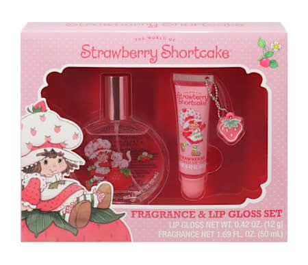 Licensed Fragrance & Lip Gloss Set Strawberry Shortcake