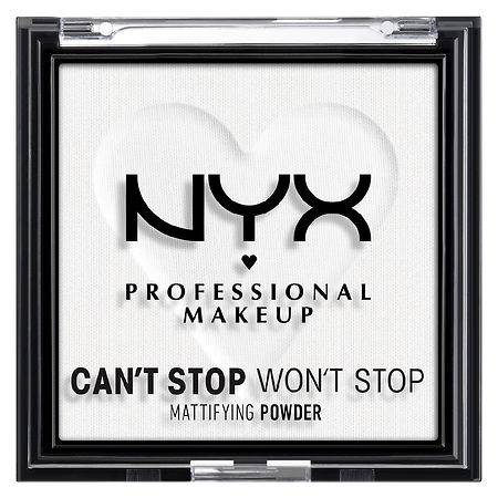 Nyx Professional Makeup Can't Stop Won't Stop Mattifying Powder Brightening Translucent, 0 (0.2 oz)