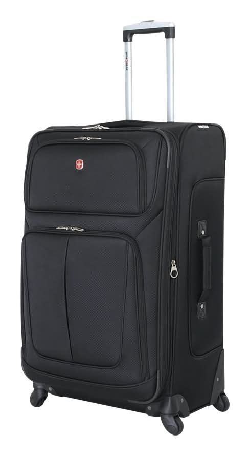 SwissGear Sion Softside Expandable Luggage, 29", Black