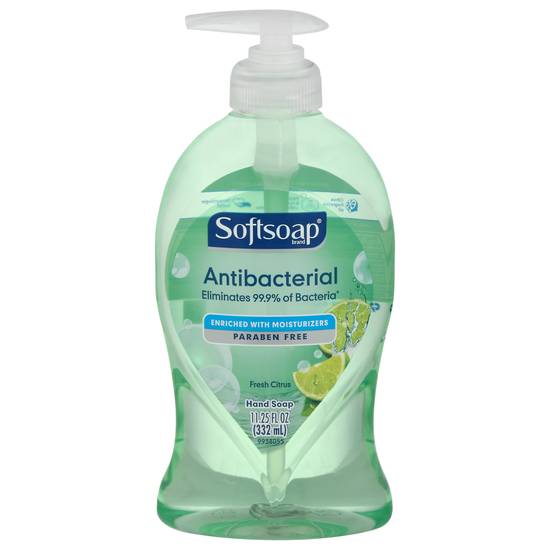 Softsoap Antibacterial Fresh Citrus Moisturizer Hand Soap (11.3 fl oz)