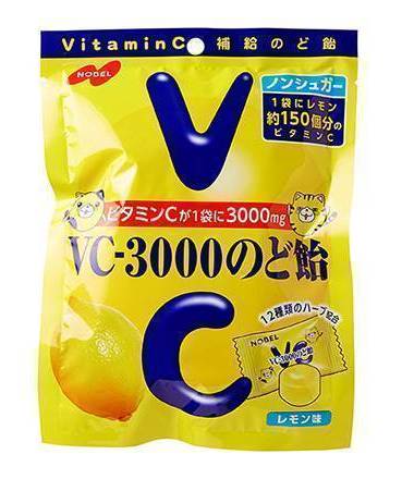 ◎ノーベル VC-3000のど飴 90g