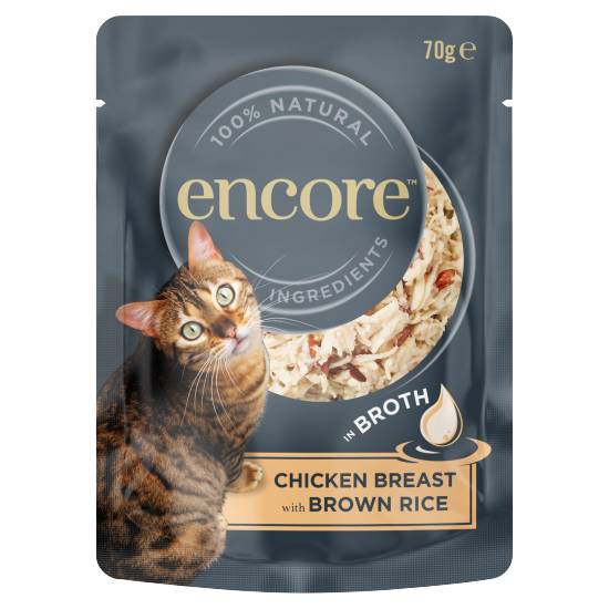 Encore Seafoods Broth Chicken Breast With Brown Rice