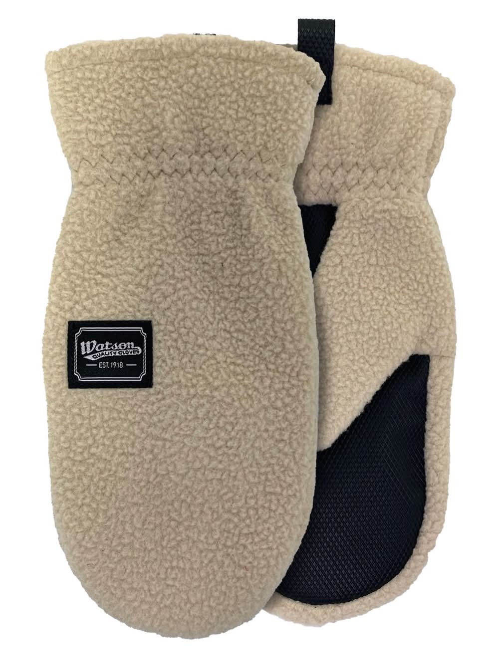 Watson Gloves L Polyester Lady Baa Baa Mitt Cream Cold Weather Gloves