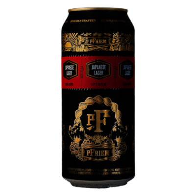 Pfriem Family Brewers Japanese Lager Pfriem (16oz can)