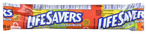 Life Savers Pop Glacé Cinq Saveurs 65 Ml / Life Savers Ice Pop Five Flavour 65 ml
