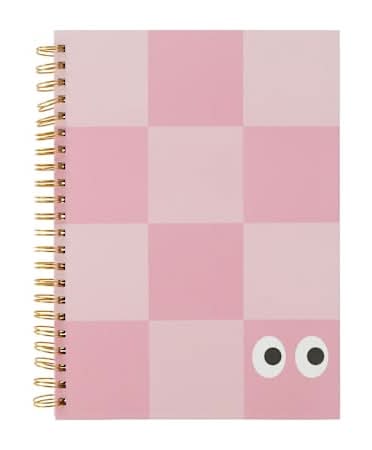 Twin Wire Journal 8in x 11in Pink