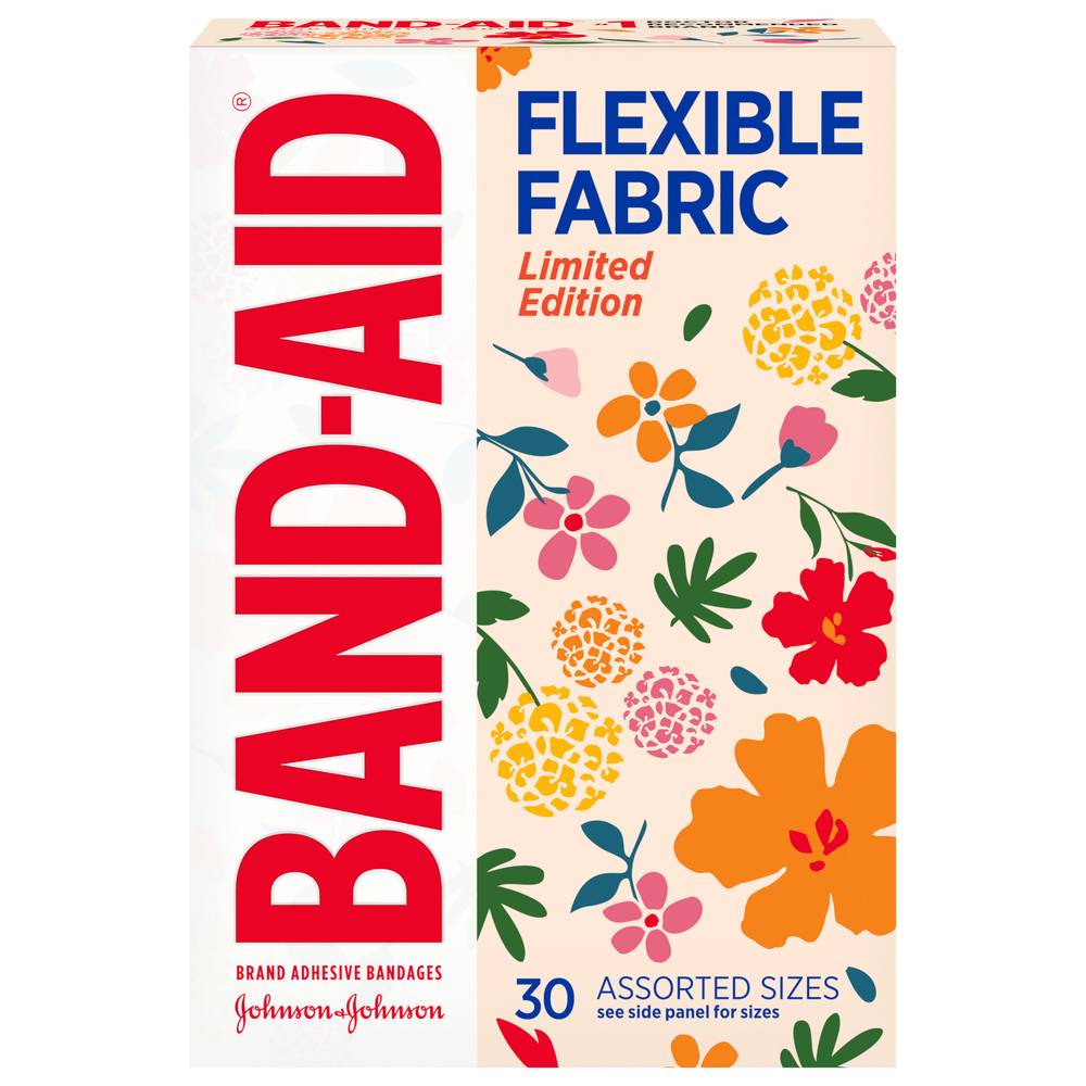 Band-Aid Flexible Fabric Bandages (30 ct)