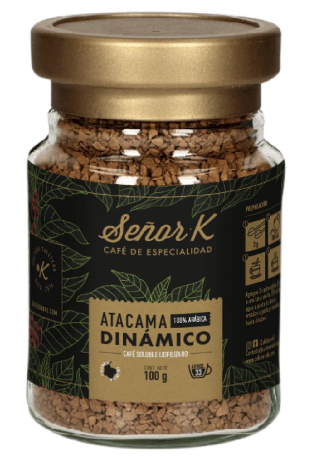 CAFE SOLUBLE LIOFIL.