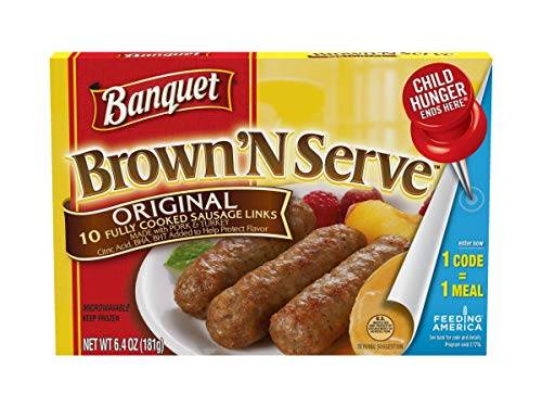 Banquet Brown And Serve Original Sausage - 12 Count