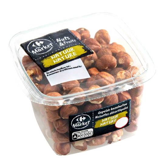 Carrefour The Market Nuts & Fruits Natuur Gepelde Hazelnoten 200 g