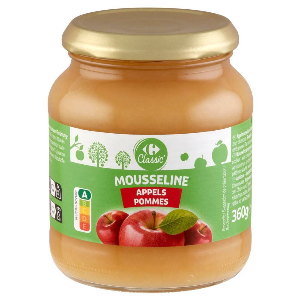 Carrefour Classic'' Mousseline Appels 360 g