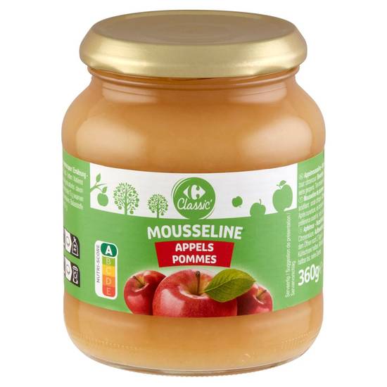 Carrefour Classic'' Mousseline Appels 360 g