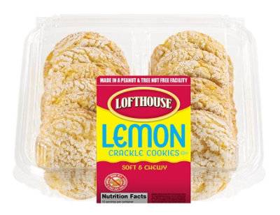 Cookies Lemon Crackle 10ct (15 oz)