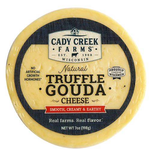 Cady Creek Farms Natural Truffle Gouda Cheese (7 oz)