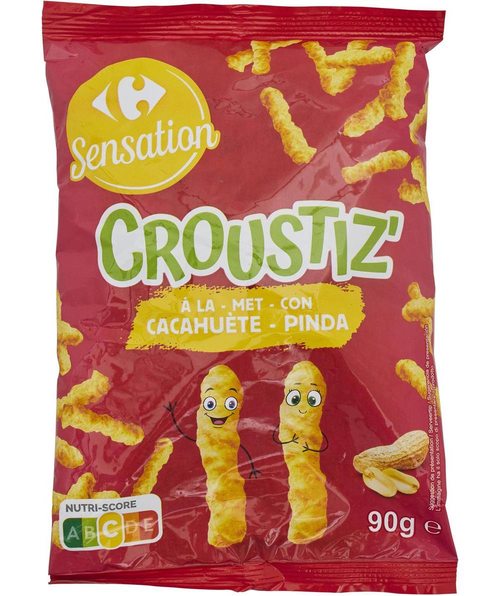 Carrefour Sensation - Croustillant à la cacahuète (90g)