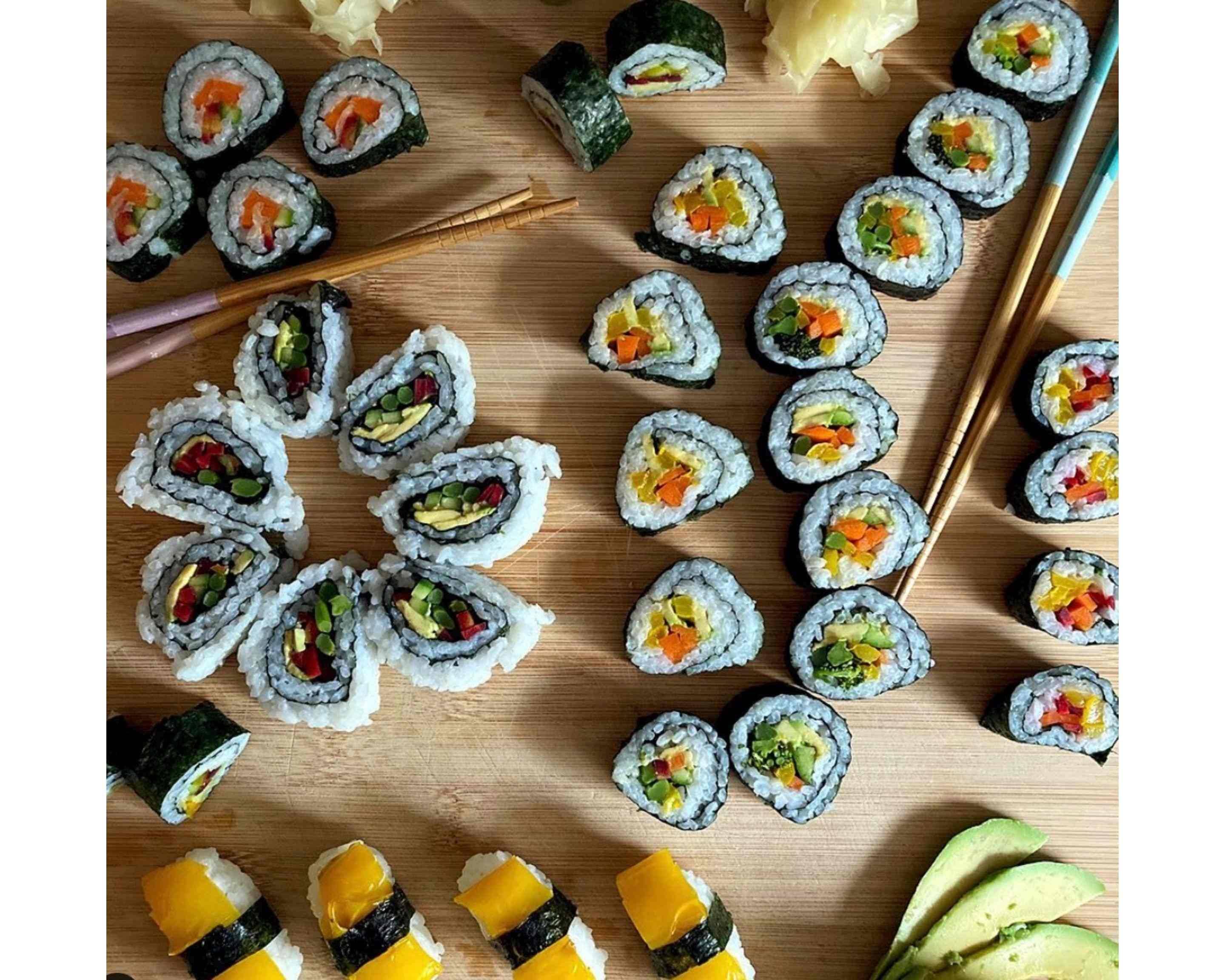 Vegan Sushi With Attitude Menu Los Angeles Order Vegan Sushi With 