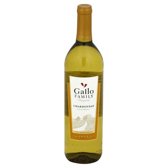 Gallo Family California Chardonnay White Wine (750 ml)