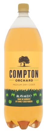 Compton Orchard Medium Dry Cider (2L)