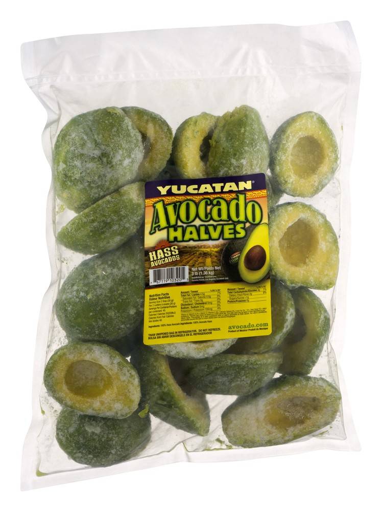 Yucatan Avocado Halves (3 lbs)