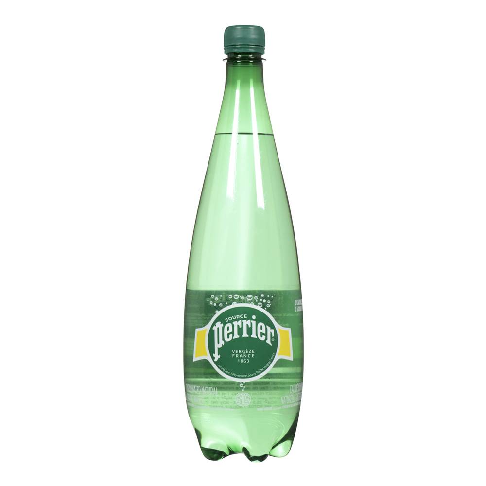 Perrier Natural Carbonated Spring Water (1 L)