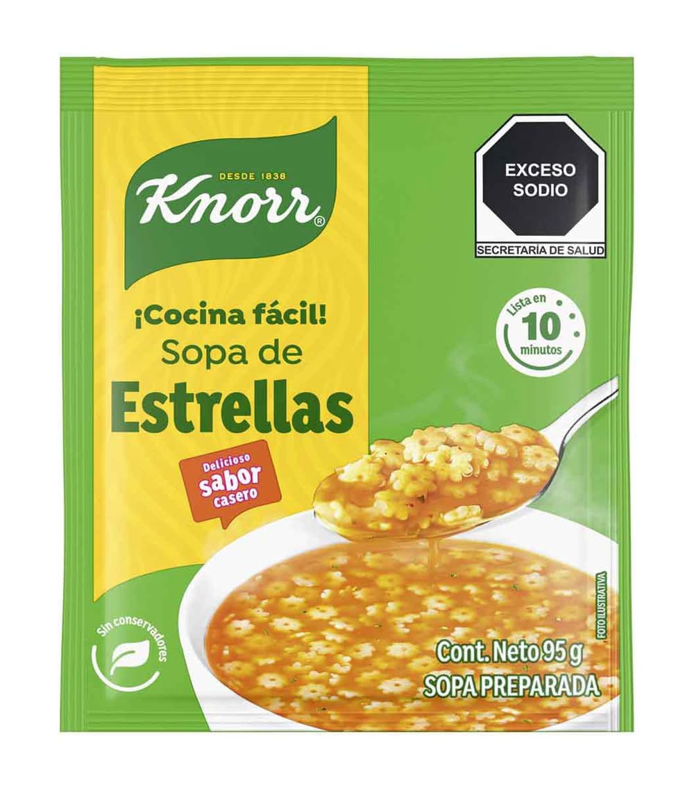 Knorr · Sopa instantánea de estrellas (95 g)