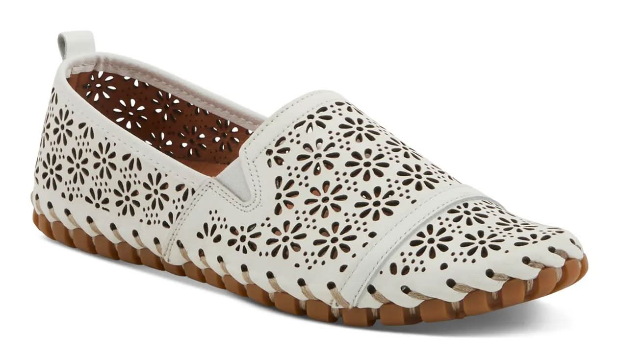 Spring Step Feloria Slip-On (White Medium - EU 40 / US 9)