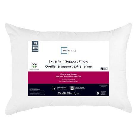Mainstays Extra Firm Support Pillow (standard/queen)