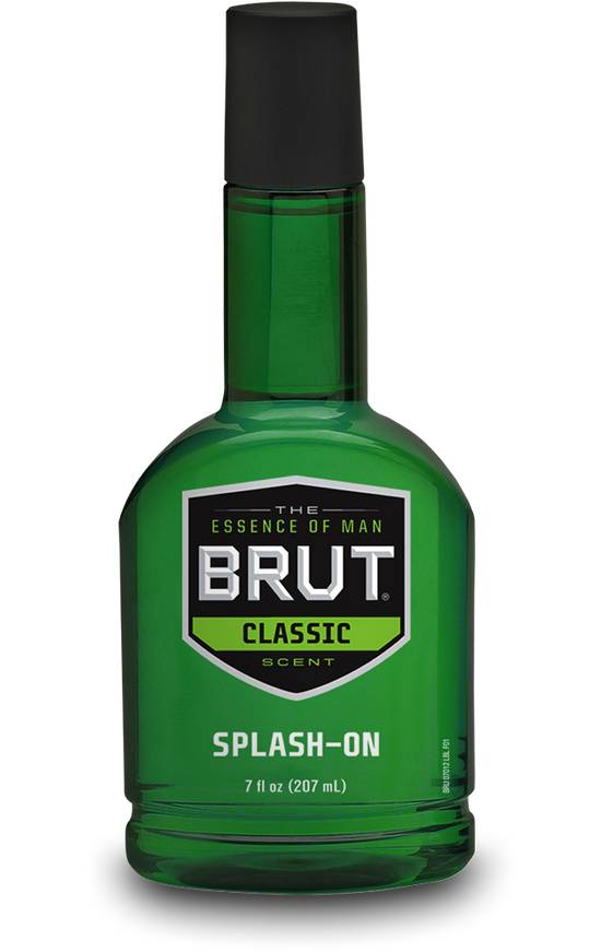 Brut Splash-On, Classic Scent - 7 fl oz