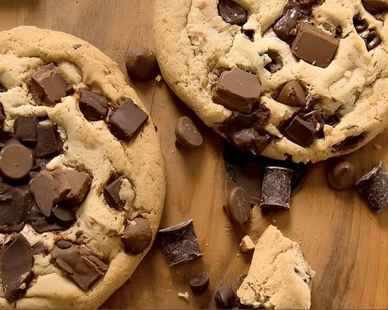 Decadent Triple Chocolate Chunk Cookie