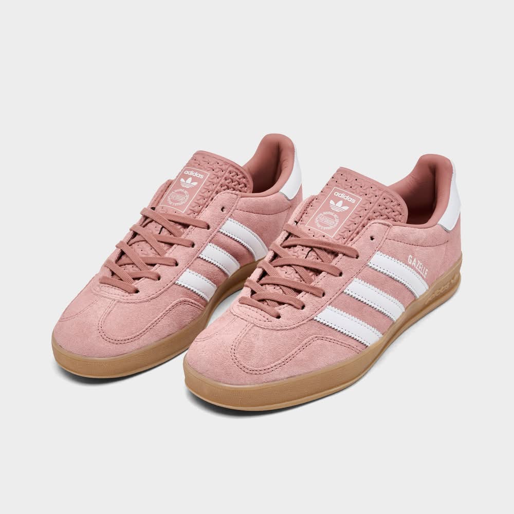 adidas gazelle silver green womens adidas Gazelle Indoor Womens Lifestyle Shoes Warm Clay Cloud White Gum  JS1397 – Shoe Palace main image 0