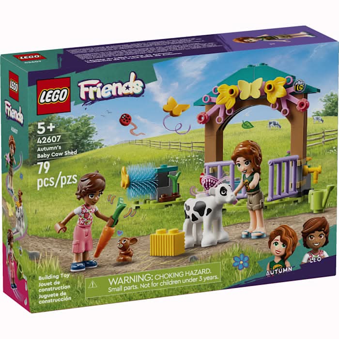LEGO 5Y+ Friends Autumn's Baby Cow Shed, Assorted (79 ct)