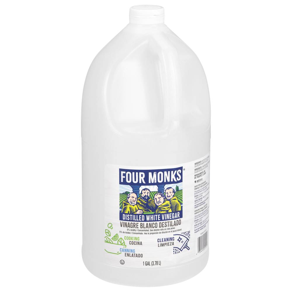 Four Monks White Distilled Vinegar (1 gal)