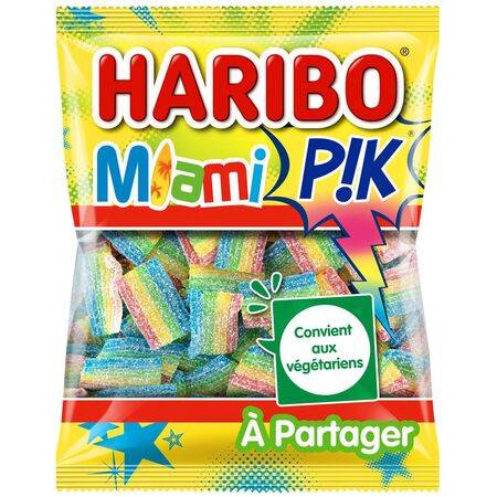 Bonbons Miami Pik HARIBO - le paquet de 200 g