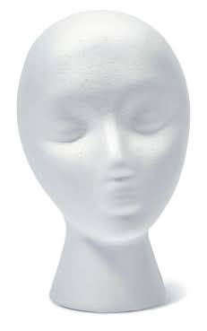 Ashland Foam Female Head, White