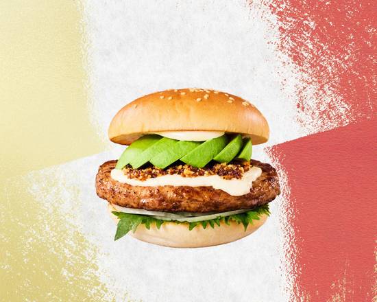 クラシックアボカドクリームチーズバーガー～ CLASSIC AVOCADO CREAM CHEESE BURGER～