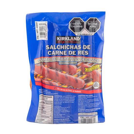 Kirkland Signature Salchichas de carne de res Delivery Near Me | Order ...