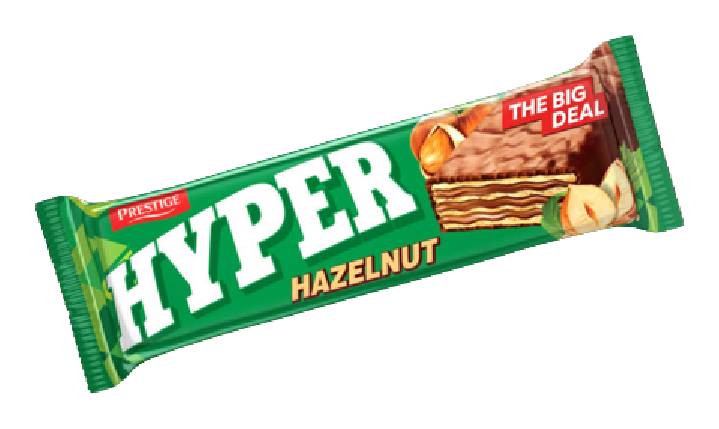 Prestige Hazelnut, Hyper Wafer (55g)