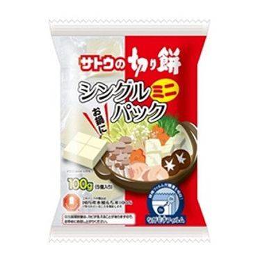 サトウ食品 切り餅シングルパックミニ 100g4973360300980