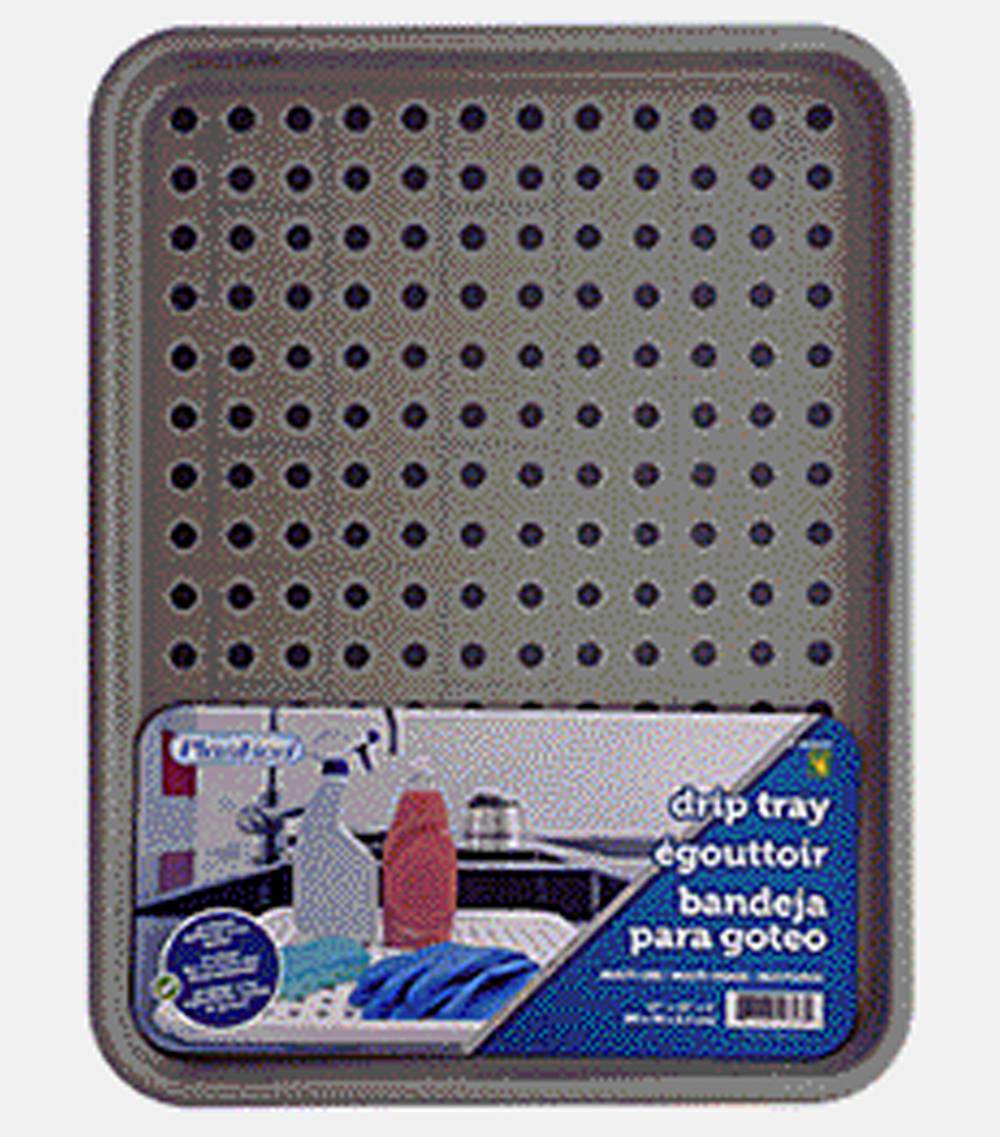 Plastico plateau récepteur en plastique - plastico drip tray w/non slip rubber feet