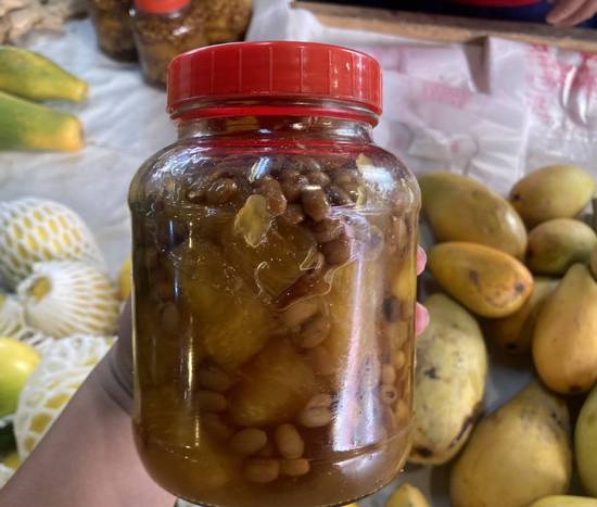 自製鳳梨醬一瓶(王阿伯水果攤A25/F010-34)