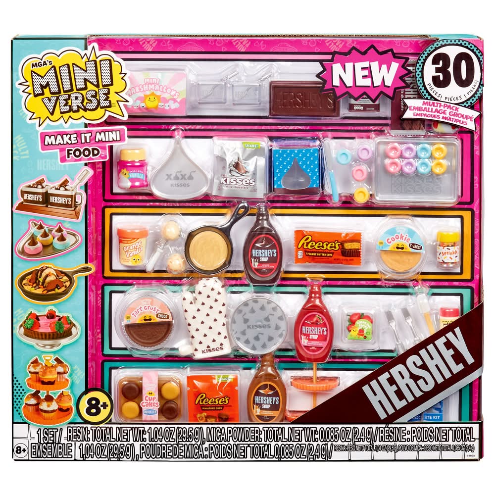 Mga'S Miniverse – Emballage Groupé Make It Mini Food Hershey / Mga'S Miniverse - Make It Mini Food Hershey Multipack