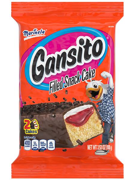 Gansito Strawberry Filled Chocolate Snack Cake 3.53oz