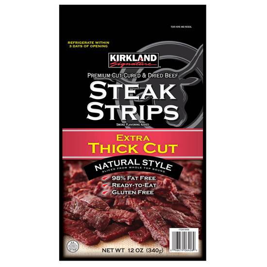 Kirkland Signature Extra Thick Cut Steak Strips