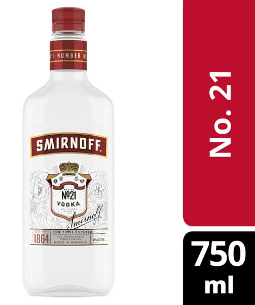 Smirnoff No 21 Vodka (25.3 fl oz)