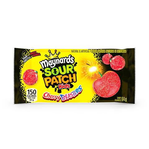 Maynards Bassetts Sour Candy, Cherry (64 g)