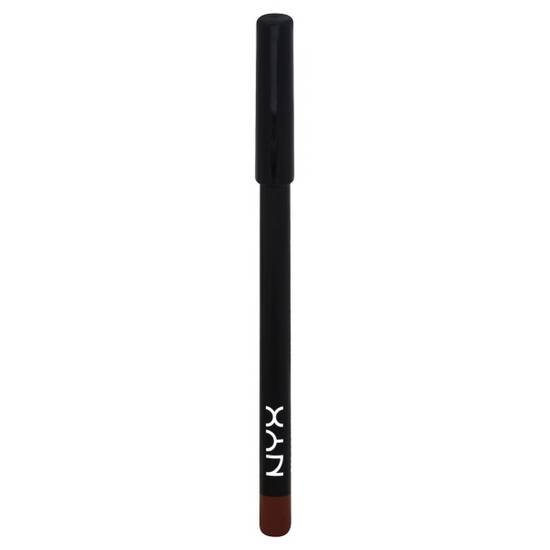 Nyx Slim Lip Pencil Creamy Long-Lasting Lip Liner (brown)