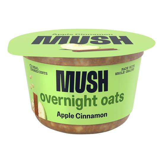 Mush Overnight Oats (apple cinnamon)