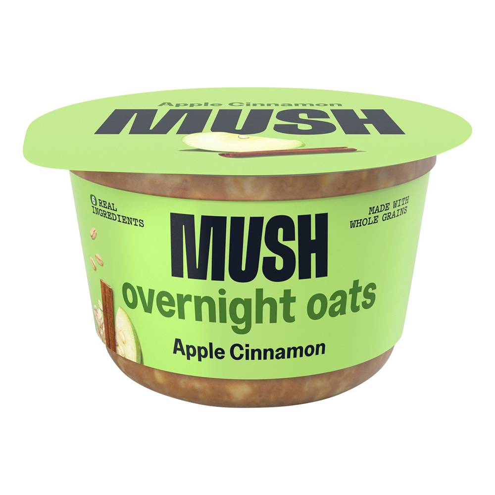 MUSH Overnight Oats, Apple Cinnamon (5 oz)